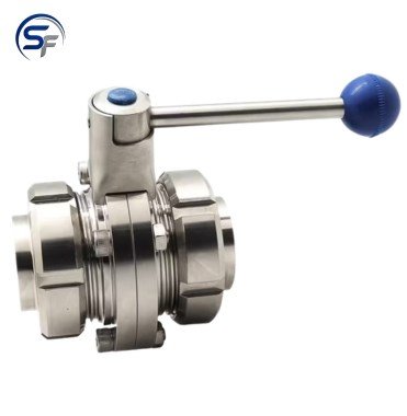 Butterfly Valve with Union Supplier in India